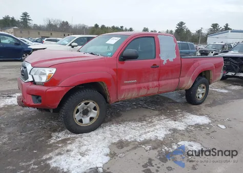 2014 Toyota Tacoma из США, поврежденный, VIN 5TFUX4EN0EX029439